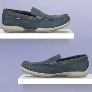 WOODLAND  Boat Shoes For Men  (Blue , 8)