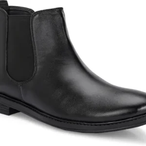 RAVDI  Boots For Men  (Black , 6