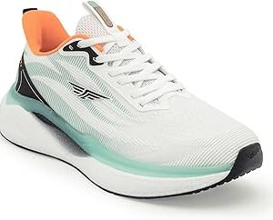 Red Tape Men White Walking Shoes