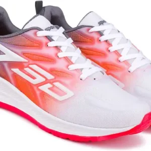 Premium Sports ,Gym, Trending, Stylish Running Shoes For Men  (White, Red , 7) Special price