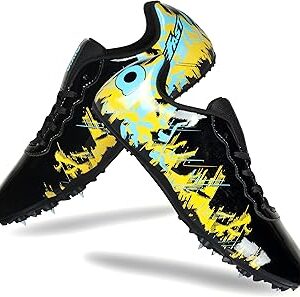 Aivin Fast Running Spike Shoes for Men | Athletic Spikes Track & Field Shoes for Men | Sprint Spikes | Outdoor Running Shoes | Track and Field Shoes